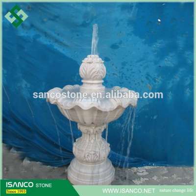 beautiful design marble water fountain stone, carved fountains