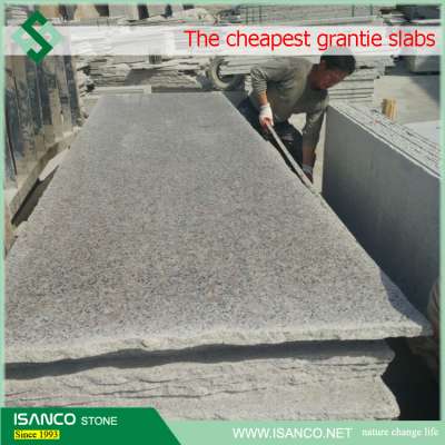 polished light grey G383 cheap granite slabs flag slabs 240upx70up for sale