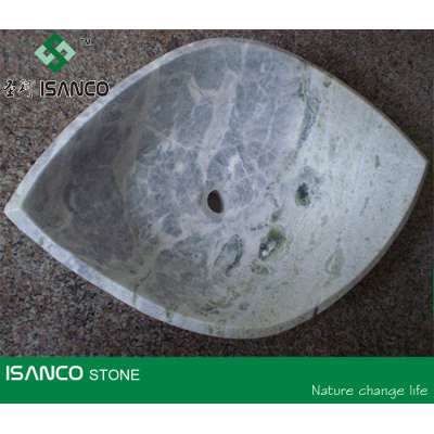 Laiyang Green Marble Basin Marble Sinks Marble Washing Basins