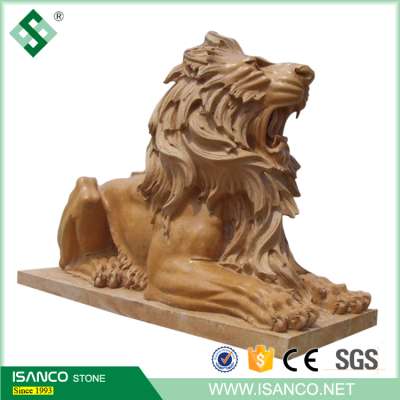 lion sculpture garden statue, marble carved lion statue stone