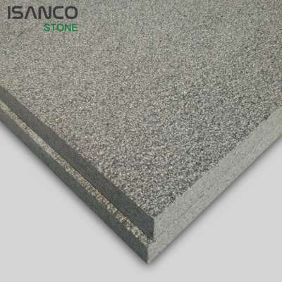 Dark gray granite steps