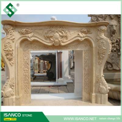 Hot sale marble fireplace