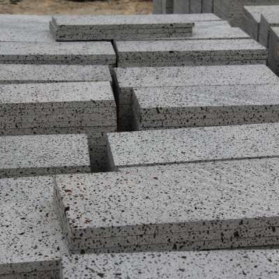 Cut-To-Size Stone Form and Granite Type natural basalt stone High quality black